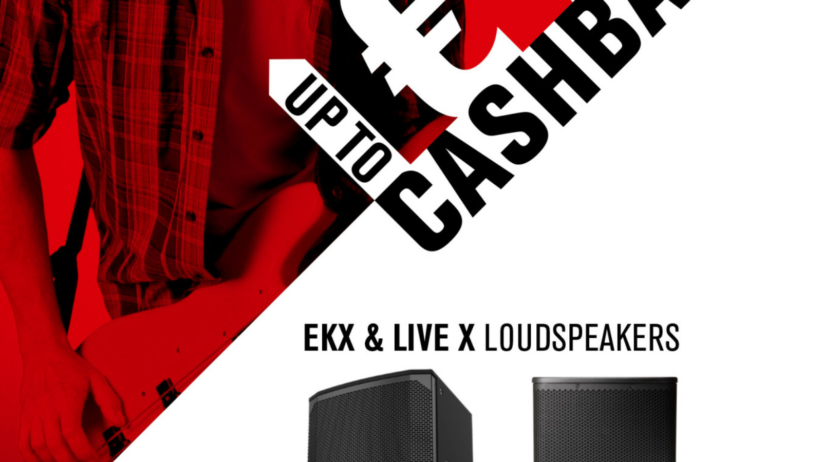 Promo Electro-Voice CASHBACK